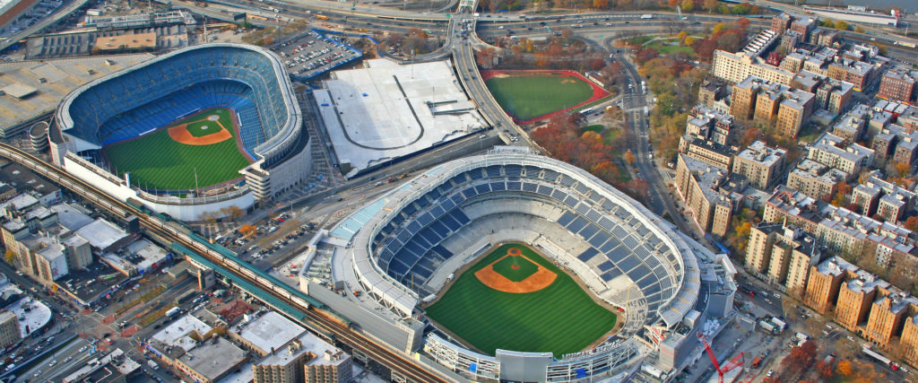 Old Yankee Stadium site is a public park in the Bronx
